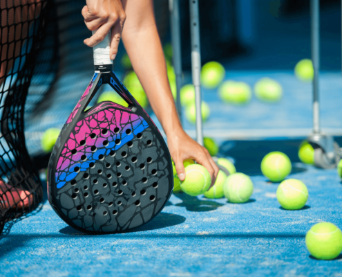 how do i test a padel racket