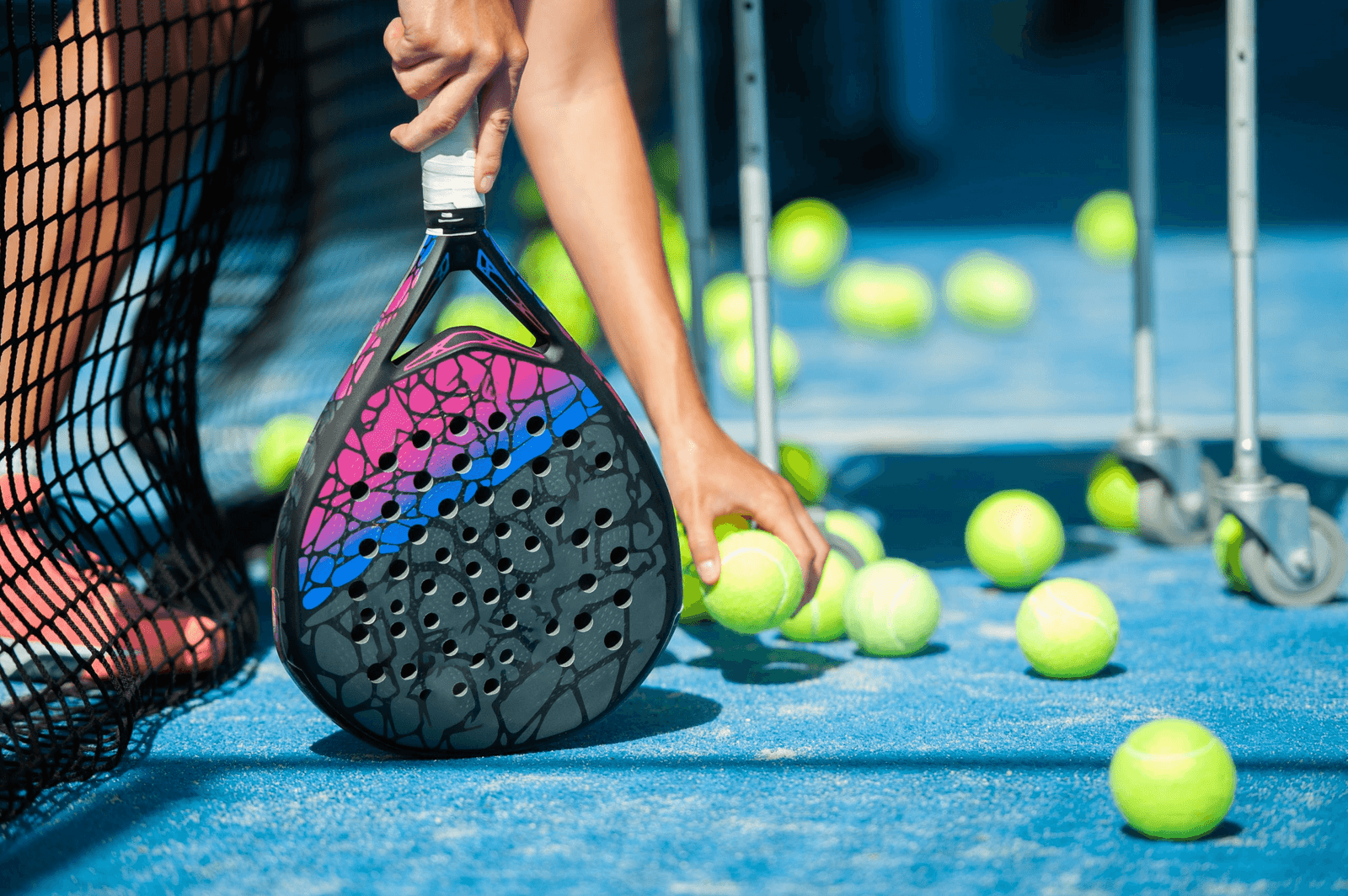 how do i test a padel racket